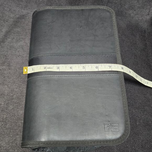 Case Logic Black CD Carrying Case Holds 112 DVD CD Music Movies - Picture 9 of 11